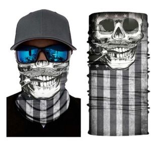 Halloween Skull Face Face Covering NW